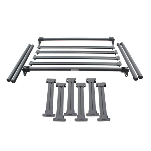 Go Rhino XRS Overland Xtreme Rack for Full Size Trucks (Box 1 - Req. 5952000t-02)  - Tex. Blk - Mammoth Racing -