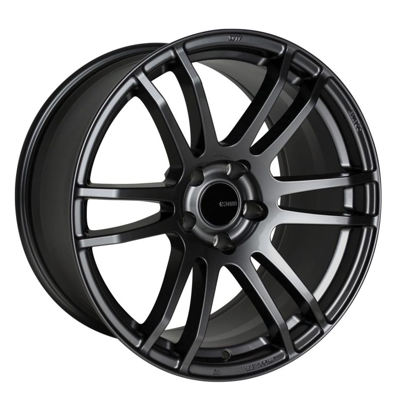 Enkei TSP6 18x8 45mm Offset 5x100 Bolt Pattern 72.6 Bore Gunmetal Wheel - Mammoth Racing -