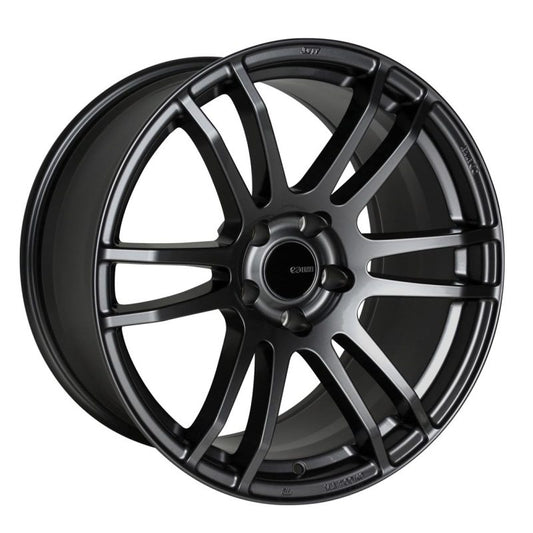 Enkei TSP6 18x8 45mm Offset 5x100 Bolt Pattern 72.6 Bore Gunmetal Wheel - Mammoth Racing -