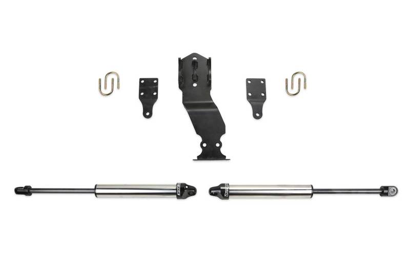 Fabtech 19-20 Ford F450/f550 4WD Dual Steering Stabilizer System w/DL 2.25 Shocks - My Store