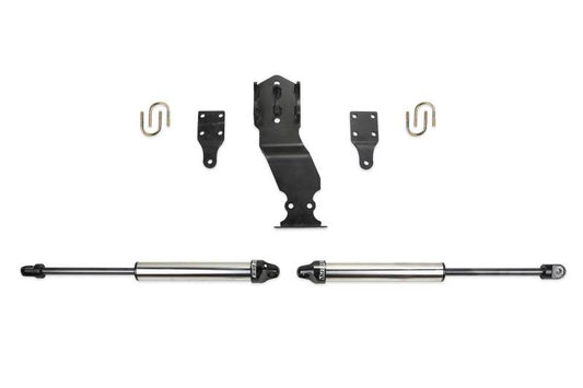Fabtech 19-20 Ford F450/f550 4WD Dual Steering Stabilizer System w/DL 2.25 Shocks - My Store