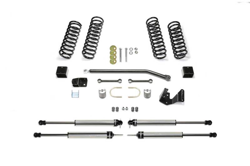 Fabtech 07-18 Jeep JK 2-Door 3in Sport Ii System w/Dlss Shks - Mammoth Racing -