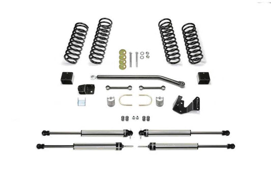 Fabtech 07-18 Jeep JK 2-Door 3in Sport Ii System w/Dlss Shks - Mammoth Racing -