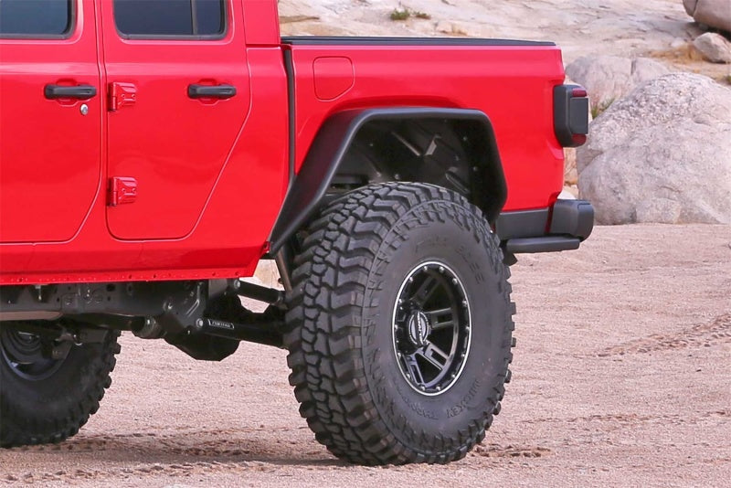 Fabtech 20-21 Jeep Gladiator 4WD Rear Steel Tube Fenders - My Store