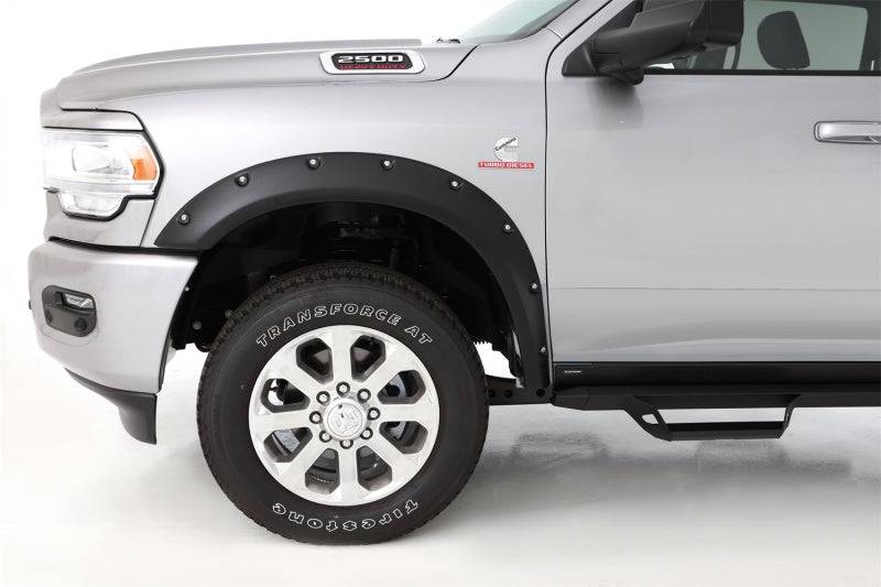 Bushwacker 2019 Dodge Ram 2500/3500 Pocket Style Flares 2pc - Black - Mammoth Racing -