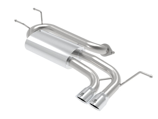 aFe Takeda 2-1/2in 304 SS Axle-Back Exhaust w/ Polished Tip 16-19 Mazda Miata L4 2.0L - Mammoth Racing -