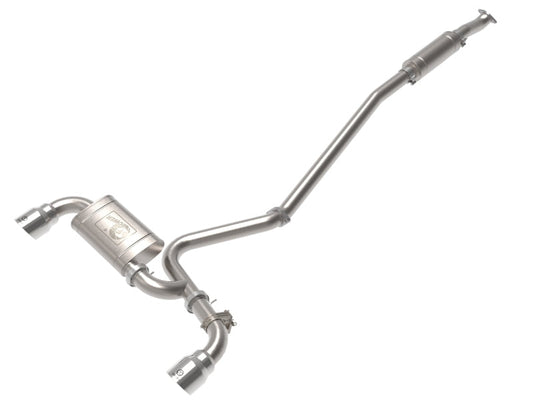 aFe 22-23 Hyundai Kona N L4-2.0L (t) Takeda 3in 304 SS Cat-Back Exhaust System w/ Polished Tips - Mammoth Racing -