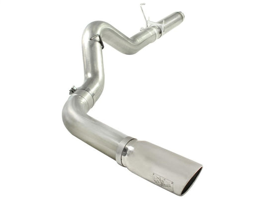 aFe Atlas Exhaust DPF-Back Aluminized Steel Exhaust Dodge Diesel Trucks 07.5-12 L6-6.7L Polished Tip - Mammoth Racing -