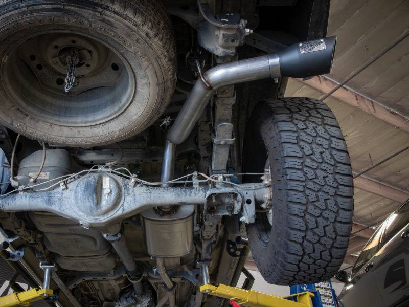 aFe 16-22 Toyota Tacoma Apollo GT Series 2.5in. - 3in. 409 SS Cat-Back Exhaust w/ Polished Tip - My Store
