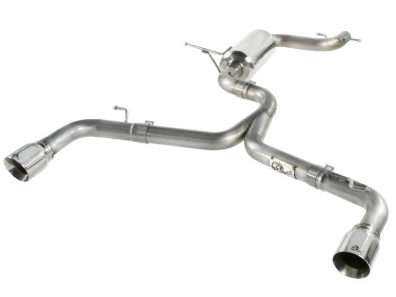 aFe MACHForce XP Exhaust 304SS Cat-Back w/ Polished Tips 12-13 VW Beetle L4 2.0L (t) - Mammoth Racing -