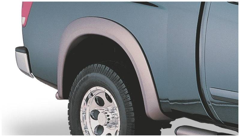 Bushwacker 04-15 Nissan Titan Extend-A-Fender Style Flares 2pc 67.1/78.9/84/96in - Black - Mammoth Racing -