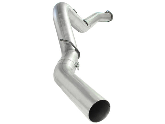 aFe ATLAS 5in Alum Steel DPF-Back Exhaust System 2007-10 GM Diesel Trucks V8-6.6L (td) - Mammoth Racing -