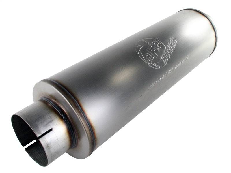 aFe MACHForce XP Exhausts Mufflers SS-409 EXH Muffler 5 ID In/Out 8 Dia - My Store