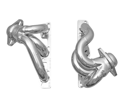 Gibson 07-11 Jeep Wrangler JK Rubicon 3.8l 1-1/2in 16 Gauge Performance Header - Ceramic Coated - Mammoth Racing -