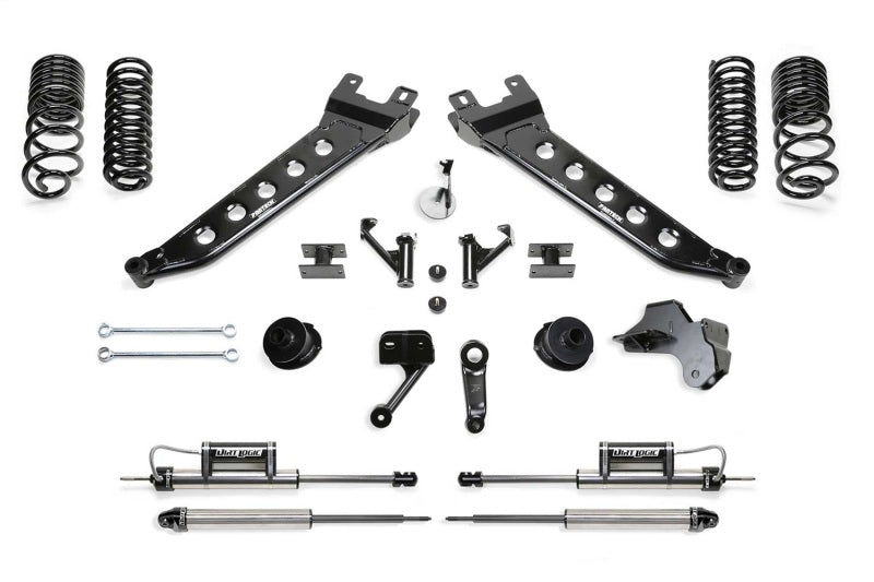 Fabtech 19-22 Ram 2500 4WD 5in Radius Arm Kit w/2.25 Dlss - Mammoth Racing -