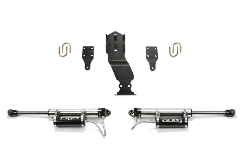 Fabtech 17-21 Ford F250/f350 4WD Dual Steering Stabilizer System w/DL 2.25 Resi Shocks - Mammoth Racing -