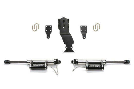 Fabtech 17-21 Ford F250/f350 4WD Dual Steering Stabilizer System w/DL 2.25 Resi Shocks - Mammoth Racing -