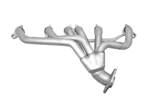 Gibson 91-93 Jeep Cherokee Base 4.0l 1-1/2in 16 Gauge Performance Header - Stainless - Mammoth Racing -