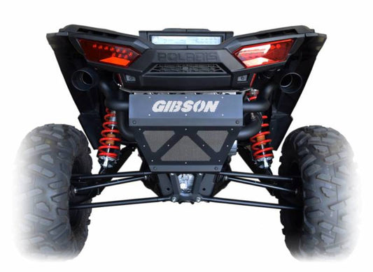 Gibson Polaris RZR UTV Beauty Plate - Black Ceramic - Mammoth Racing -