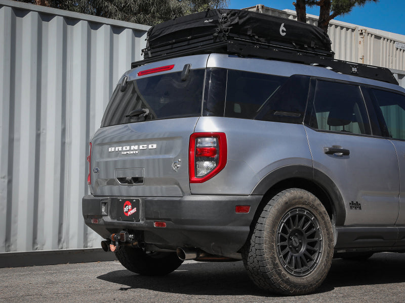 aFe Ford Bronco Sport 21-22 L3-1.5L (t)/L4-2.0L (t) Vulcan Cat-Back Exhaust System-Polished Tips - Mammoth Racing -