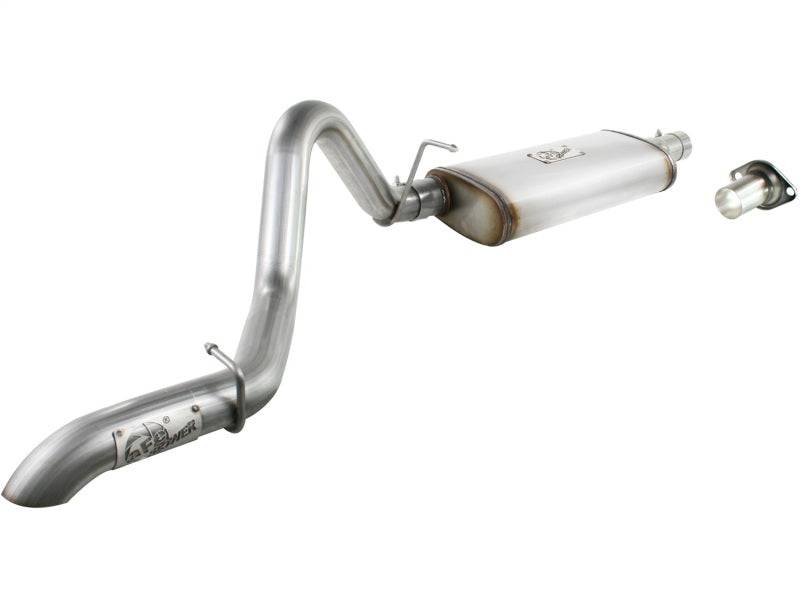 aFe MACHForce XP Exhausts Cat-Back SS-409 EXH Jeep Wrangler TJ 97-06 I6-4.0L HT - 2.5 In. - My Store