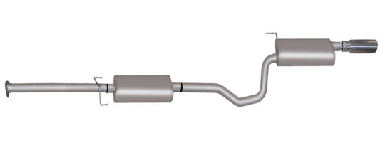 Gibson 06-12 Honda Ridgeline RT 3.5l 2.25in Cat-Back Single Exhaust - Stainless - Mammoth Racing -