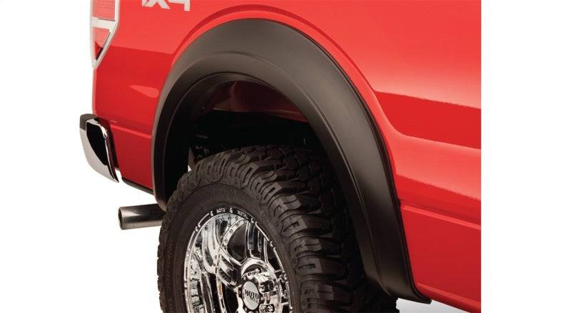 Bushwacker 72-80 International Scout II Extend-A-Fender Style Flares 2pc - Black - Mammoth Racing -