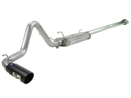 aFe MACH Force XP 2.5in Cat-Back Stainless Steel Exhaust System w/Black Tip Toyota Tacoma 13-14 4.0L - Mammoth Racing -