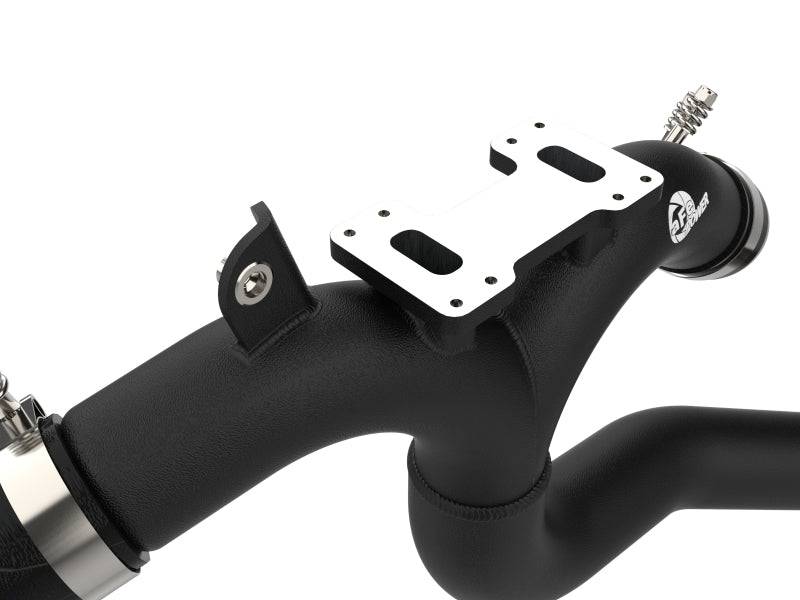 AFE 18-22 Kia Stinger V6-3.3L BladeRunner Alum Hot/Cold Charge Pipe Kit Black - My Store
