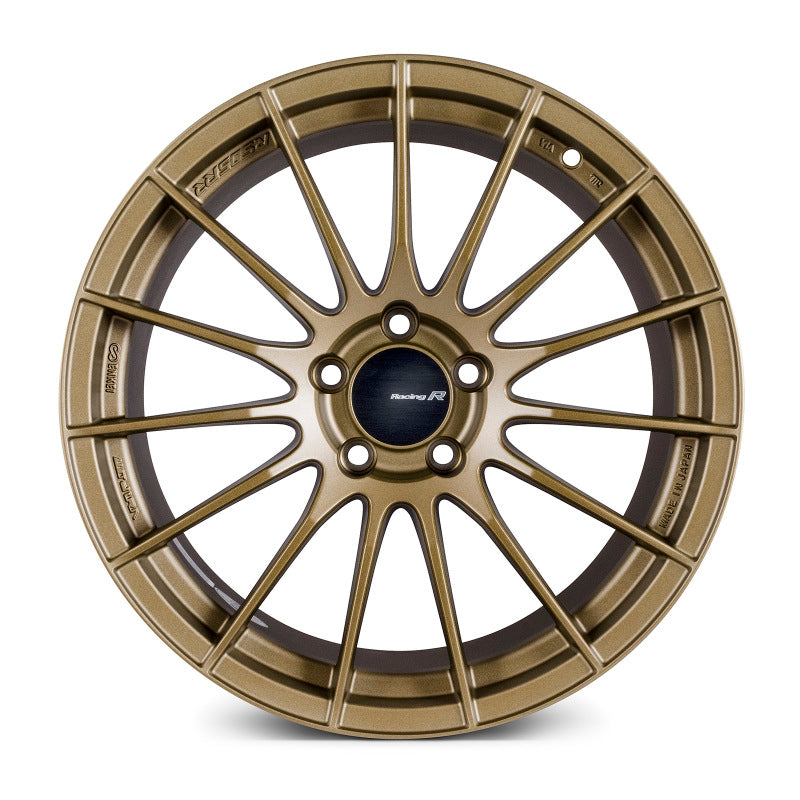 Enkei RS05-RR 18x9.5 22mm ET 5x114.3 75 Bore Titanium Gold Wheel (MOQ 40) - Mammoth Racing -