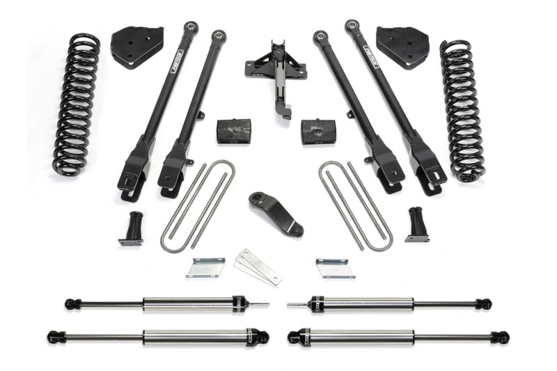 Fabtech 19-20 Ford F450/550 4WD Diesel 6in 4Link Sys w/Coils & Dl Shks - My Store
