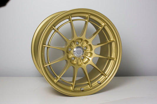 Enkei NT03+M 18x9.5 5x100 40mm Offset Gold Wheel (MOQ 40 / Special Order) - My Store
