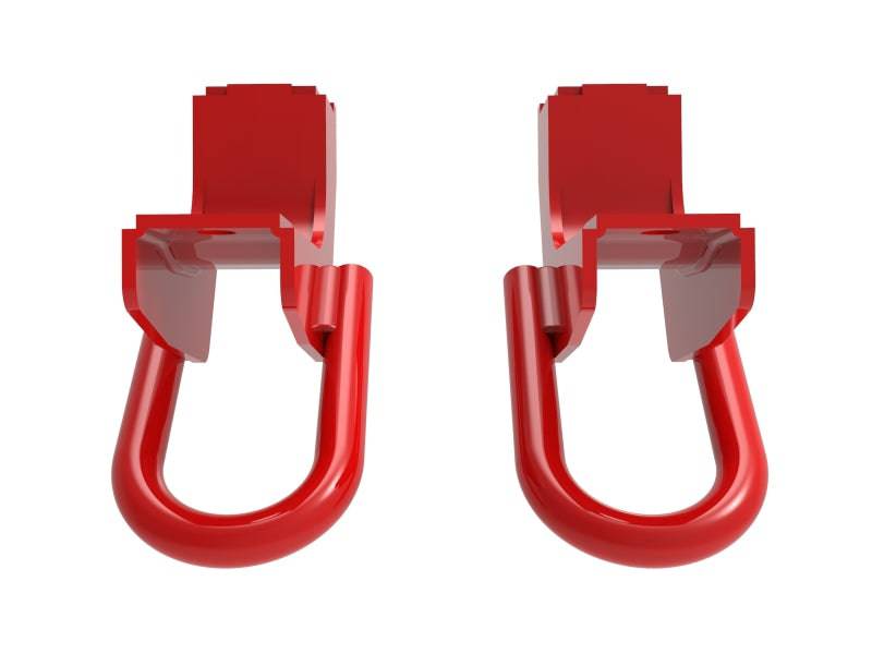 aFe Front Tow Hook Red 2022 Toyota Tundra 3.5L V6 - My Store