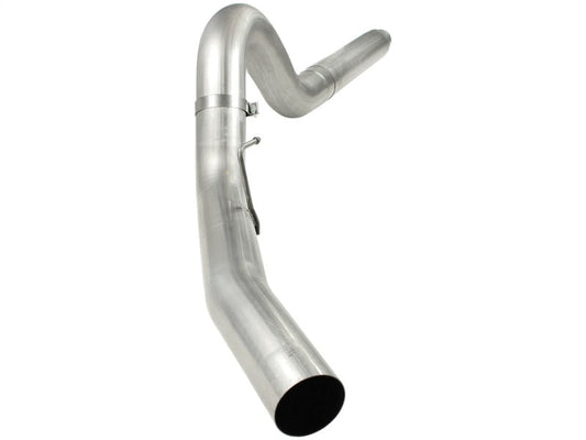 aFe MACHForce XP 5in DPF-Back Stainless Steel Exh Sys, No tip,Ford Diesel Trucks 08-10 V8-6.4L - Mammoth Racing -
