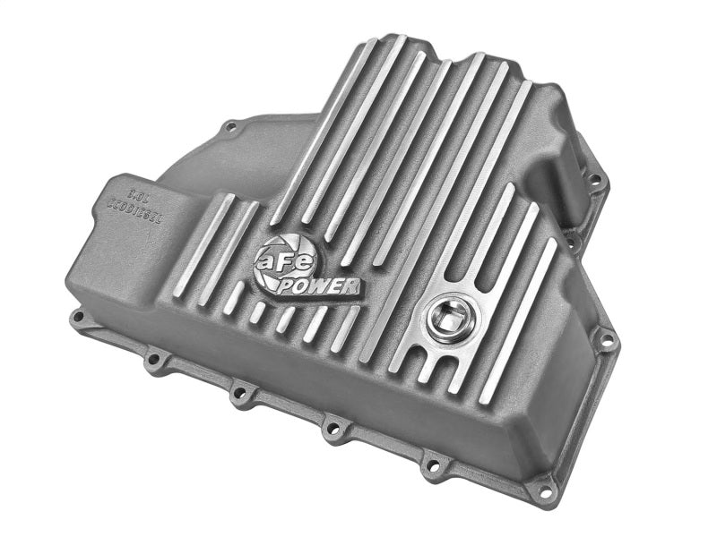 AFE Engine Oil Pan Raw; 14-16 Dodge RAM 1500 EcoDiesel 3.0L V6 (td) - Mammoth Racing -