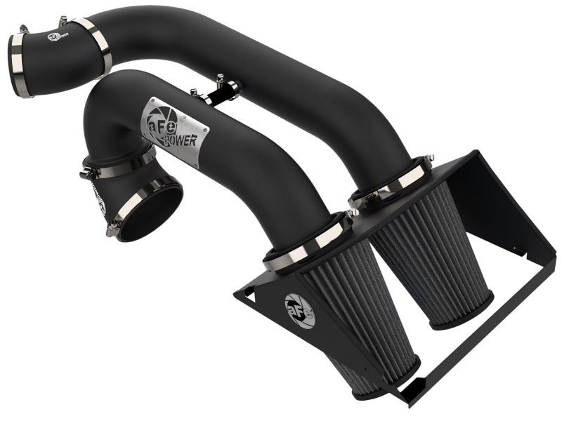 aFe Magnum FORCE Stage-2 Pro DRY S Cold Air Intake System 15-17 Ford F-150 V6 2.7L (tt) - Mammoth Racing -