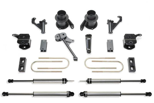 Fabtech 13-18 Ram 3500 4WD w/Factory Radius Arms 5in Basic System w/DL Shocks - Mammoth Racing -