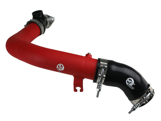 aFe BladeRunner 2.5in Aluminium Hot Side Charge Pipe 15-20 Subaru WRX 2.0T - Red - Mammoth Racing -