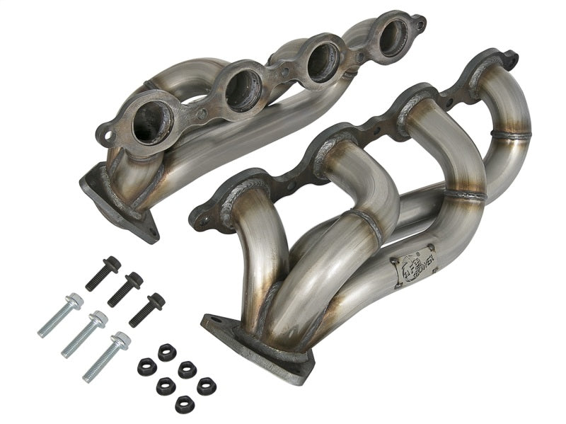 aFe Twisted Steel Headers 14-15 GM Silverado/Sierra 1500 V8 5.3L6.2L - Mammoth Racing -