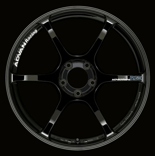 Advan RGIII 18x8.0 +37 5-114.3 Racing Gloss Black Wheel - My Store