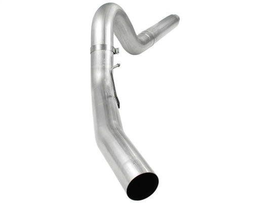 aFe Atlas 5in DPF-Back Aluminized Steel Exh Sys, Ford Diesel Trucks 08-10 V8-6.4L (td) No tip - Mammoth Racing -