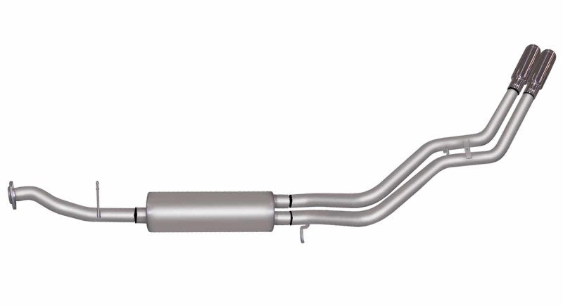 Gibson 99-01 Chevrolet Silverado 1500 Base 4.3l 2.5in Cat-Back Dual Sport Exhaust - Stainless - Mammoth Racing -