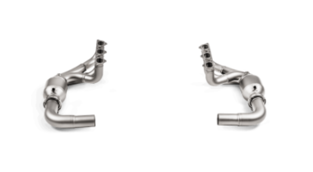 Akrapovic 10-14 Porsche Cayenne S/GTS (958) Link-Pipe Set (Titanium) - My Store