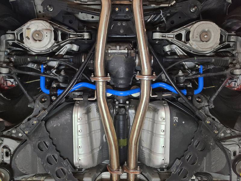 aFe 09-20 Nissan 370Z V6-3.7L Front and Rear Control Sway Bar Set - Blue - My Store