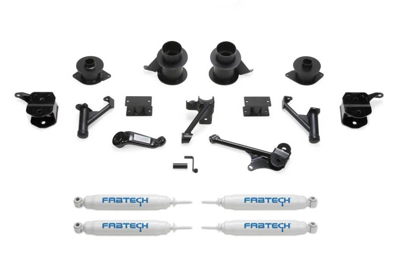 Fabtech 14-18 Ram 2500 4WD 5in Basic System w/Coil Spacers & Perf. Shocks - Mammoth Racing -
