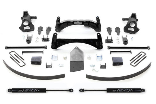 Fabtech 07-13 GM C1500 P/U w/o Autoride 2WD 6in Basic Sys w/Stealth - Mammoth Racing -