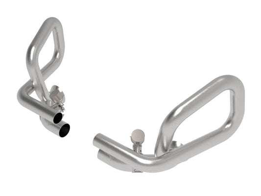 aFe 14-19 Porsche 911 H6-3.8/4.0L GT3 MACH Force-Xp 304 Stainless Steel Primary Muffler Delete Pipe - Mammoth Racing -