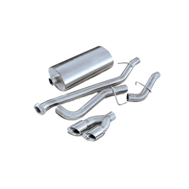 Corsa 02-06 Chevrolet Avalanche 5.3L V8 Polished Sport Cat-Back Exhaust - Mammoth Racing -