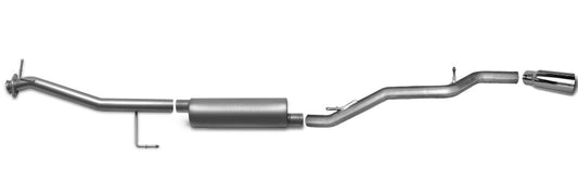Gibson 06-11 Honda Element EX 2.4l 2.25in Cat-Back Single Exhaust - Stainless - Mammoth Racing -