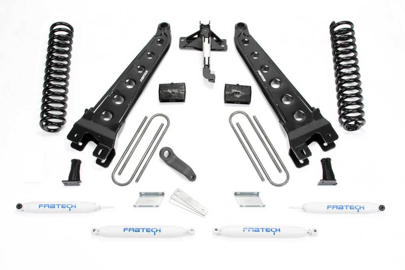 Fabtech 17-21 Ford F250/f350 4WD Gas 6in Rad Arm Sys w/Coils & Perf Shks - My Store